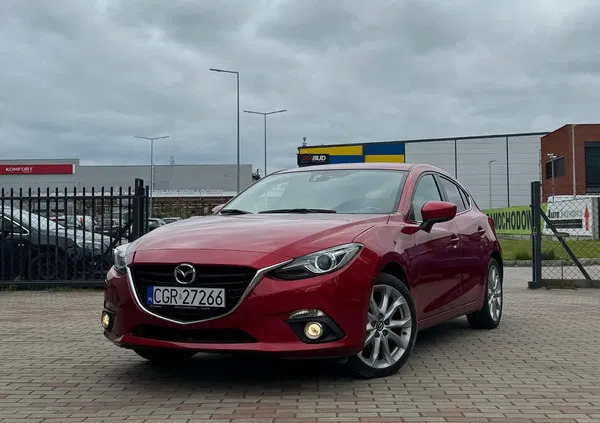 Mazda 3 cena 47900 przebieg: 146000, rok produkcji 2014 z Iława